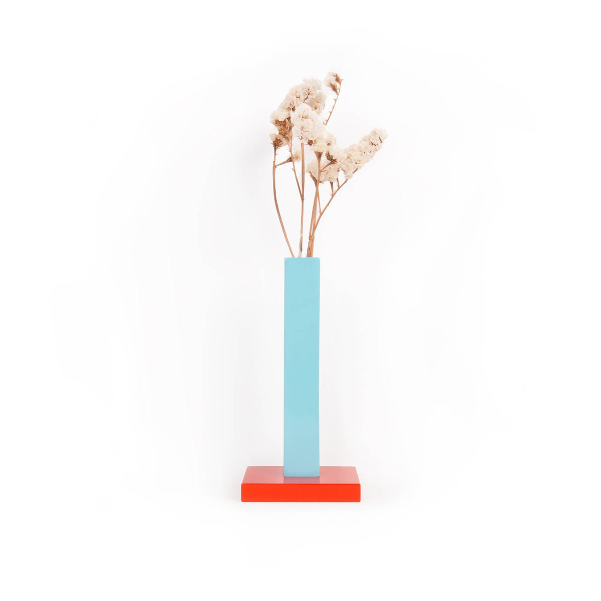 Helio Ferretti Light Blue Skyline Vase