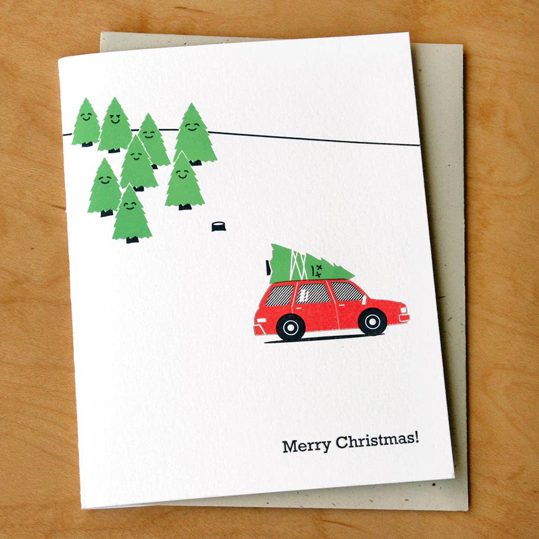 Dead Tree Greeting Card