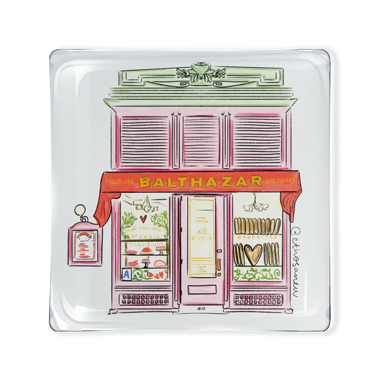 Balthazar Glass Tray by Ethos Anew