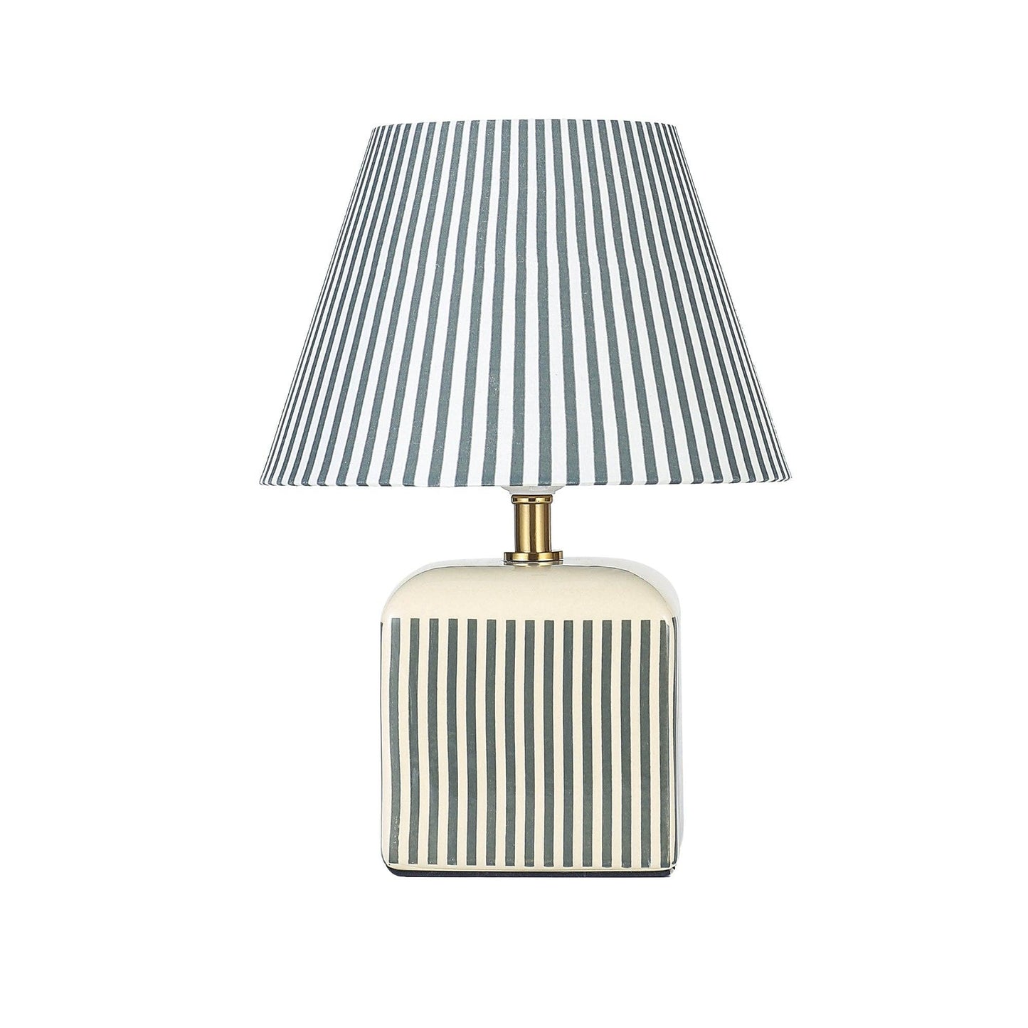 Amaris Ceramic Striped Table Lamp