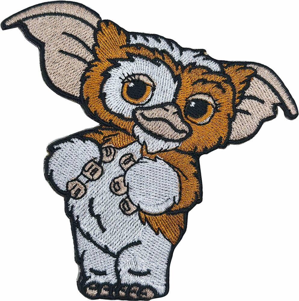 Gizmo Gremlins Embroidered Iron-On Patch - 3¾ Inches