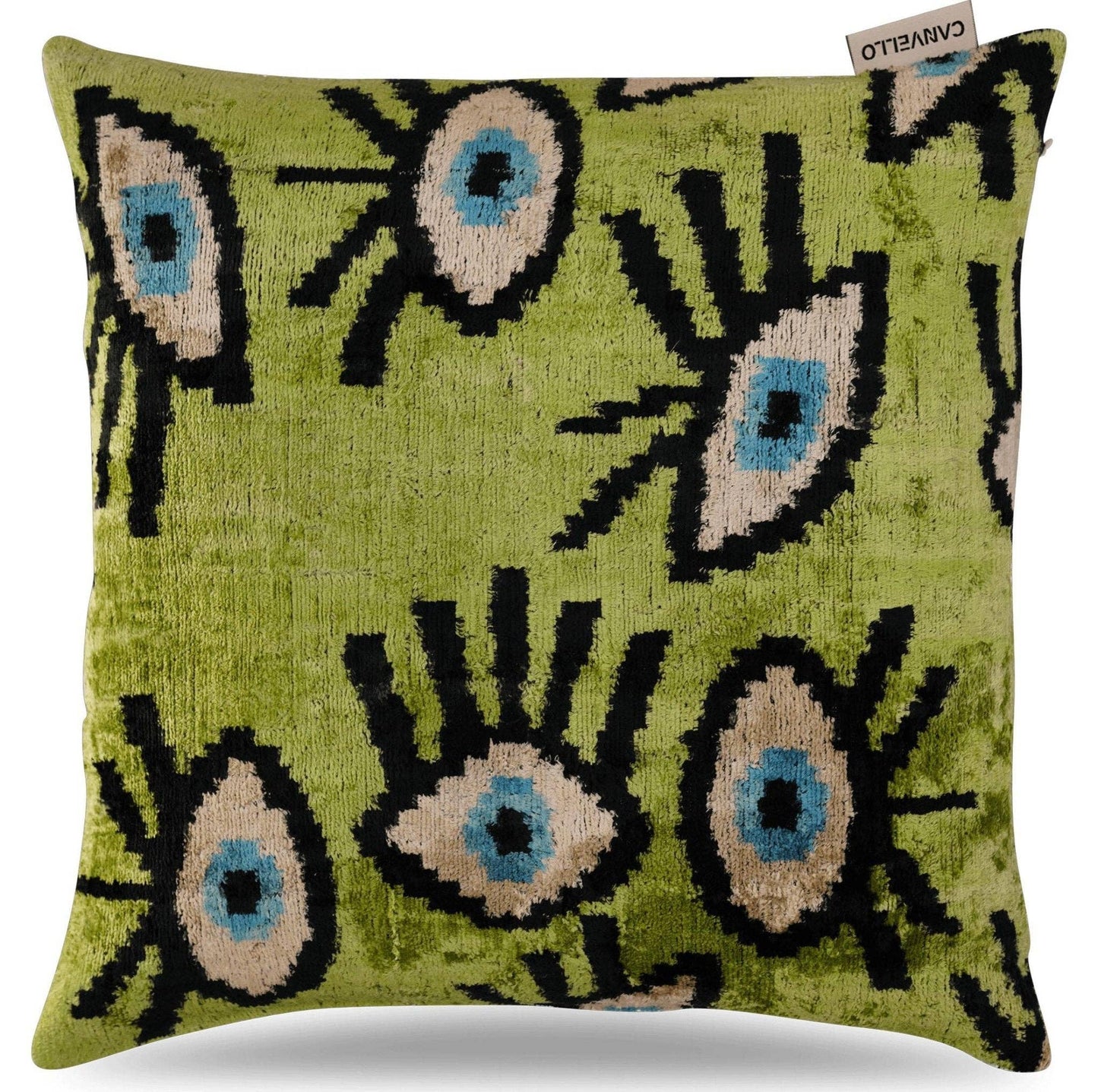 Canvello Handmade Luxury Velvet Silk Evil Eye