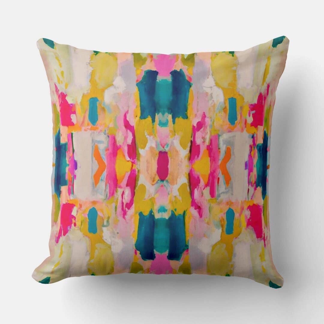 Eva Decorative Abstract Modern Art Boho Colorful Print
