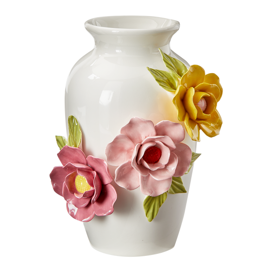 Fiora Vase Multi Earthenware Spring