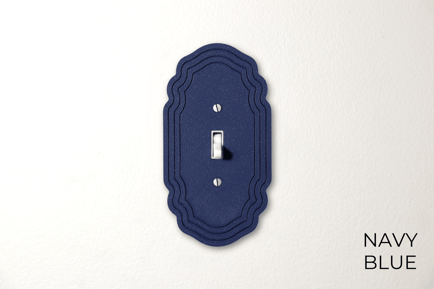 Victorian Heritage Light Switch Cover, Traditional Plate