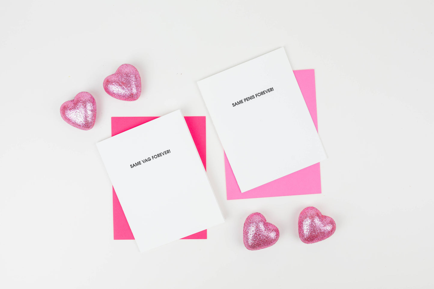 Same Penis Forever - Engagement | Wedding - Letterpress Card