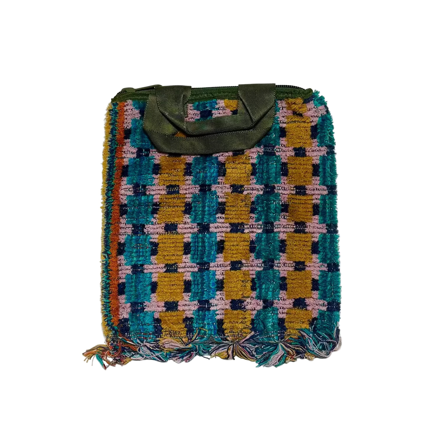 TRUCK SEAT FABRIC SMALL TOTE