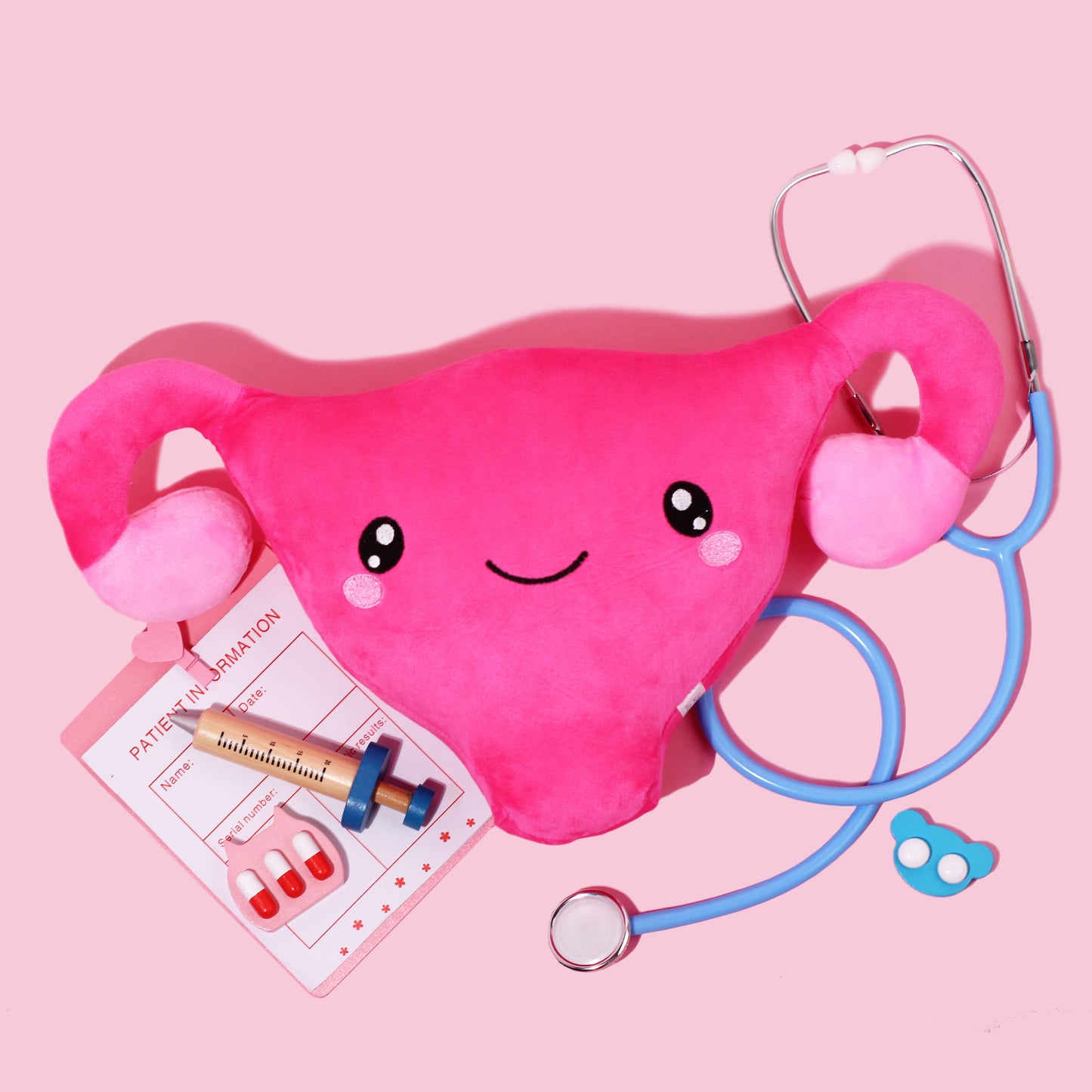 Uterus Plush Organ - Who put the cuter us in uterus?