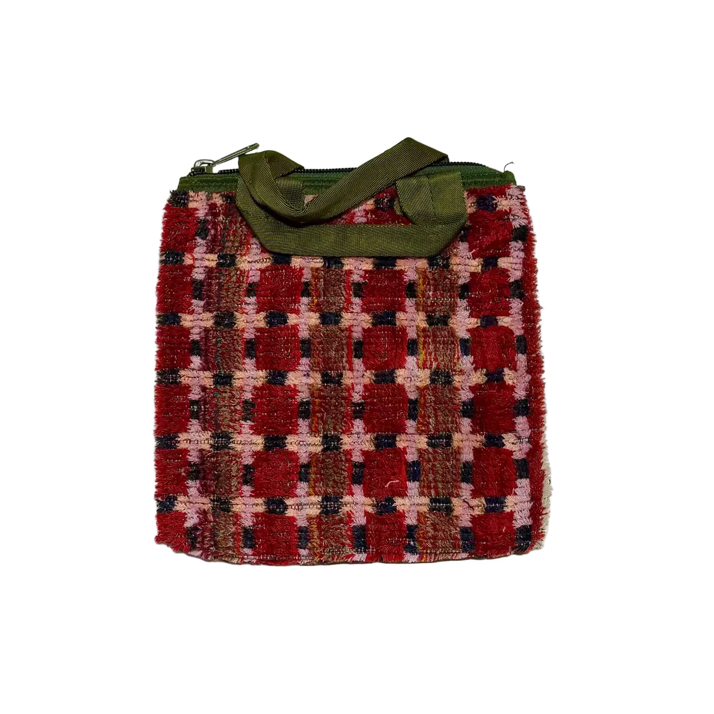TRUCK SEAT FABRIC SMALL TOTE