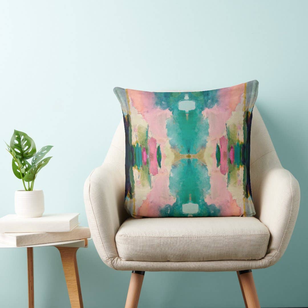 Lola Abstract Modern Art Geometric Throw