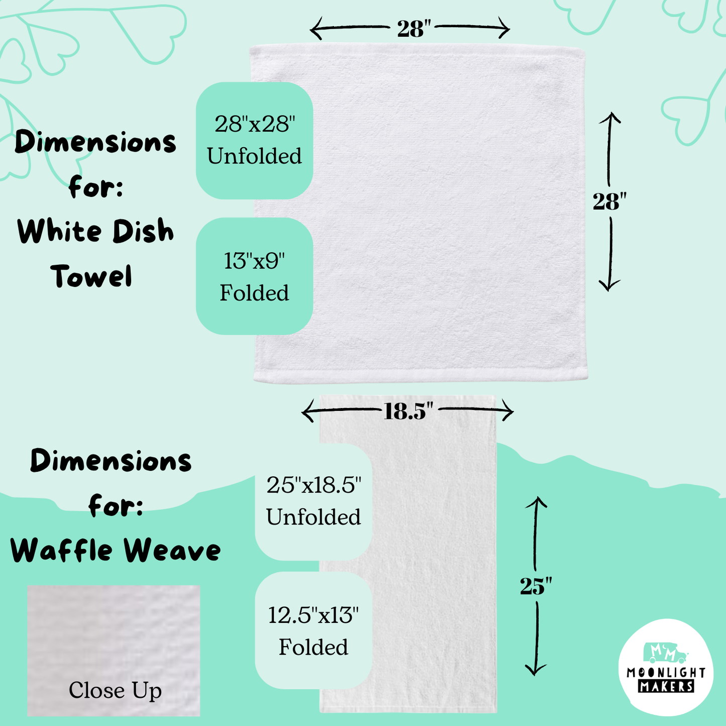 Colorful Cross Stitch Towels - Get Out of My Kitchen
