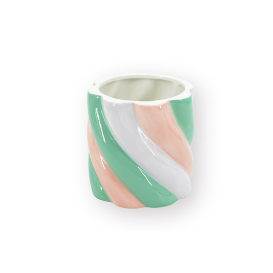 Flowerpot Marshmellow Pink/Green