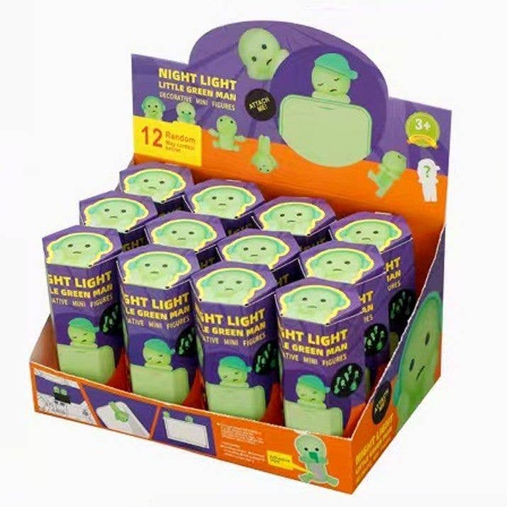 Glow in the Dark Little Green Man Phone Attachment