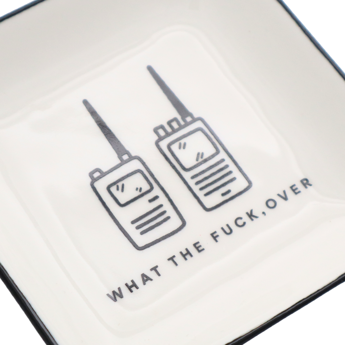 Square Trinket Tray What The Fuck Over