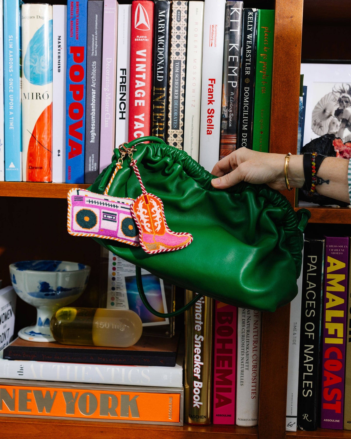 Pink Boombox - Bag Charm