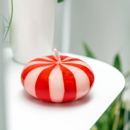 Pink Candy-Shaped Candle