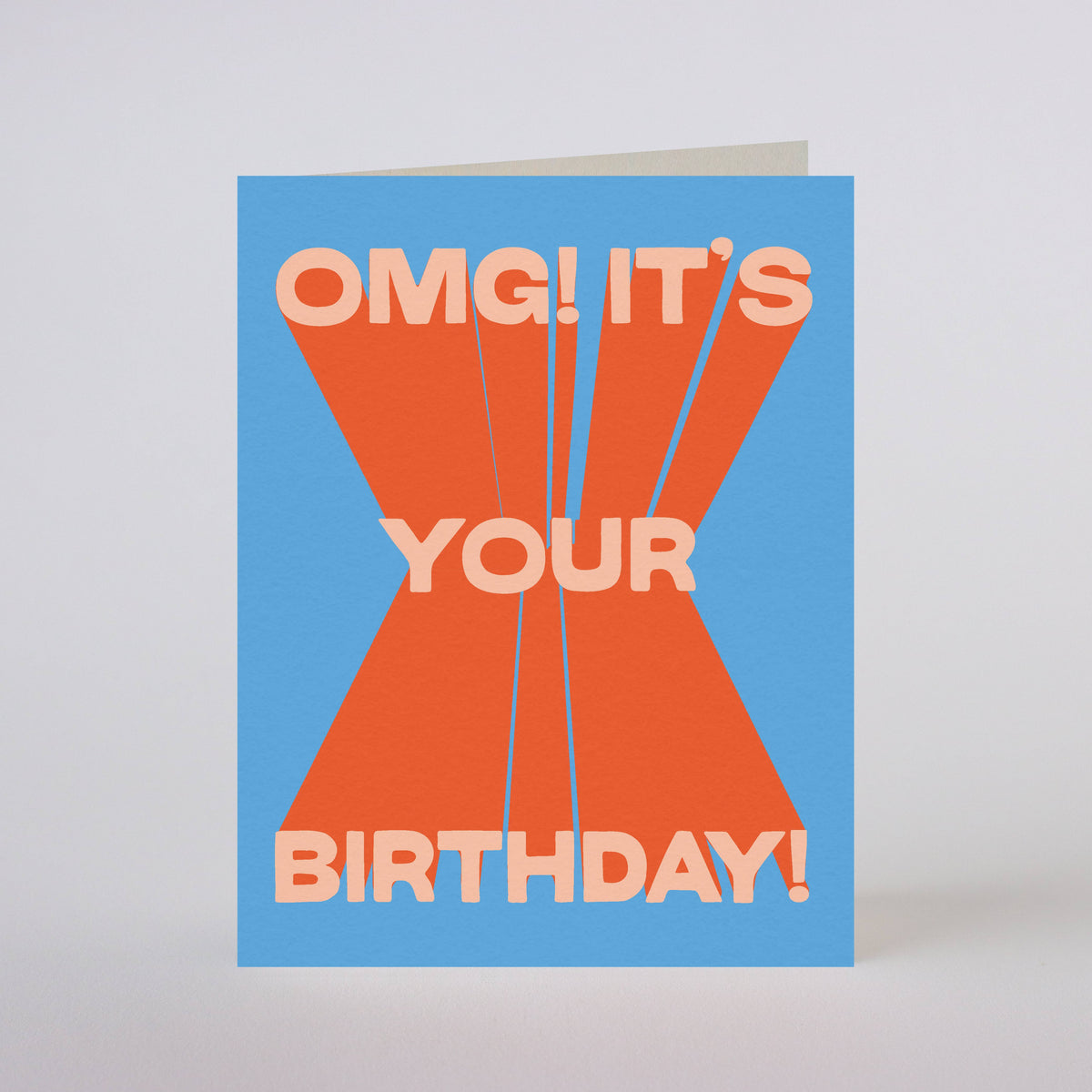 OMG BIRTHDAY - greeting card