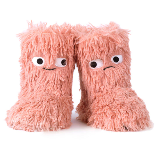 HAPPY UNHAPPY SLIPPER BOOTS