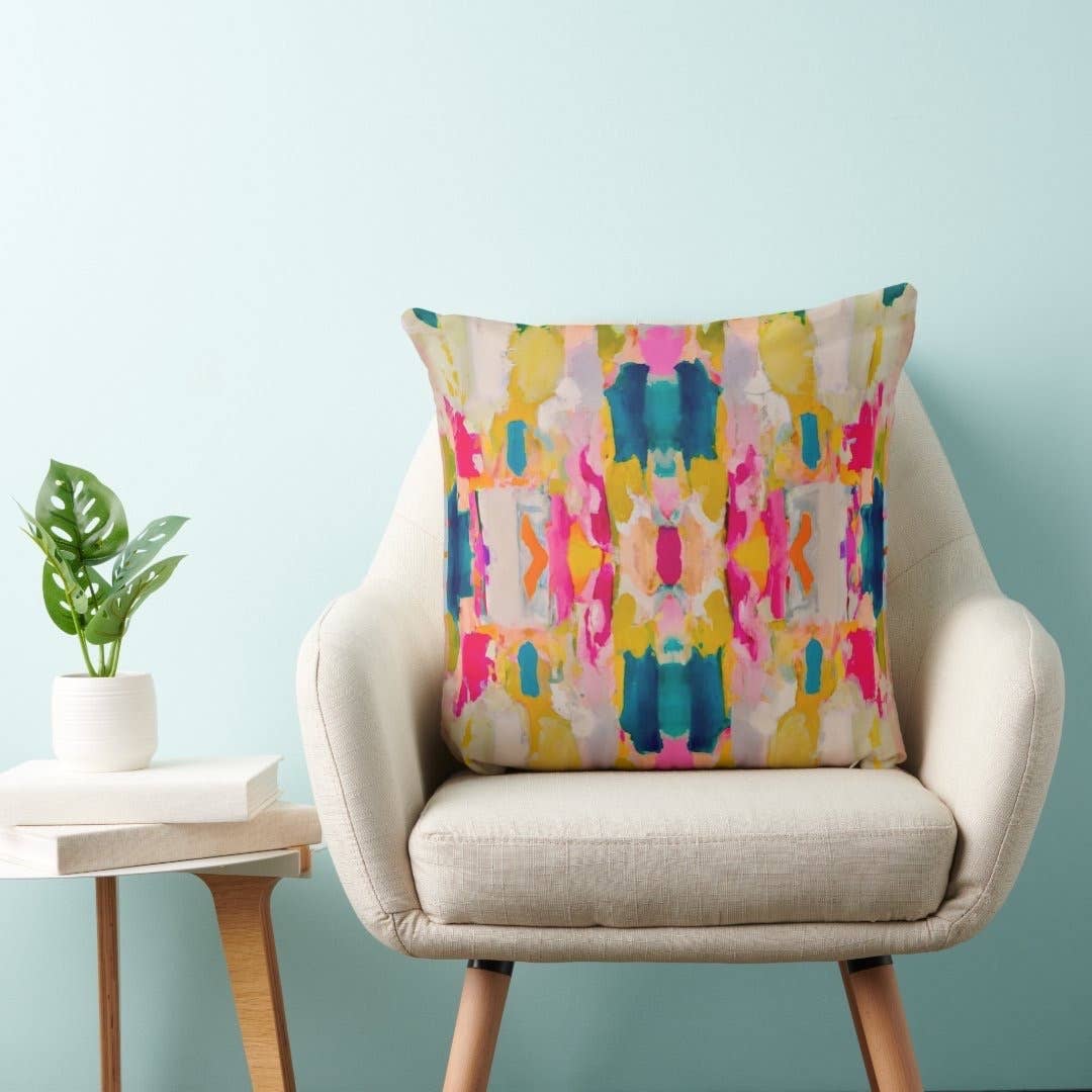 Eva Decorative Abstract Modern Art Boho Colorful Print