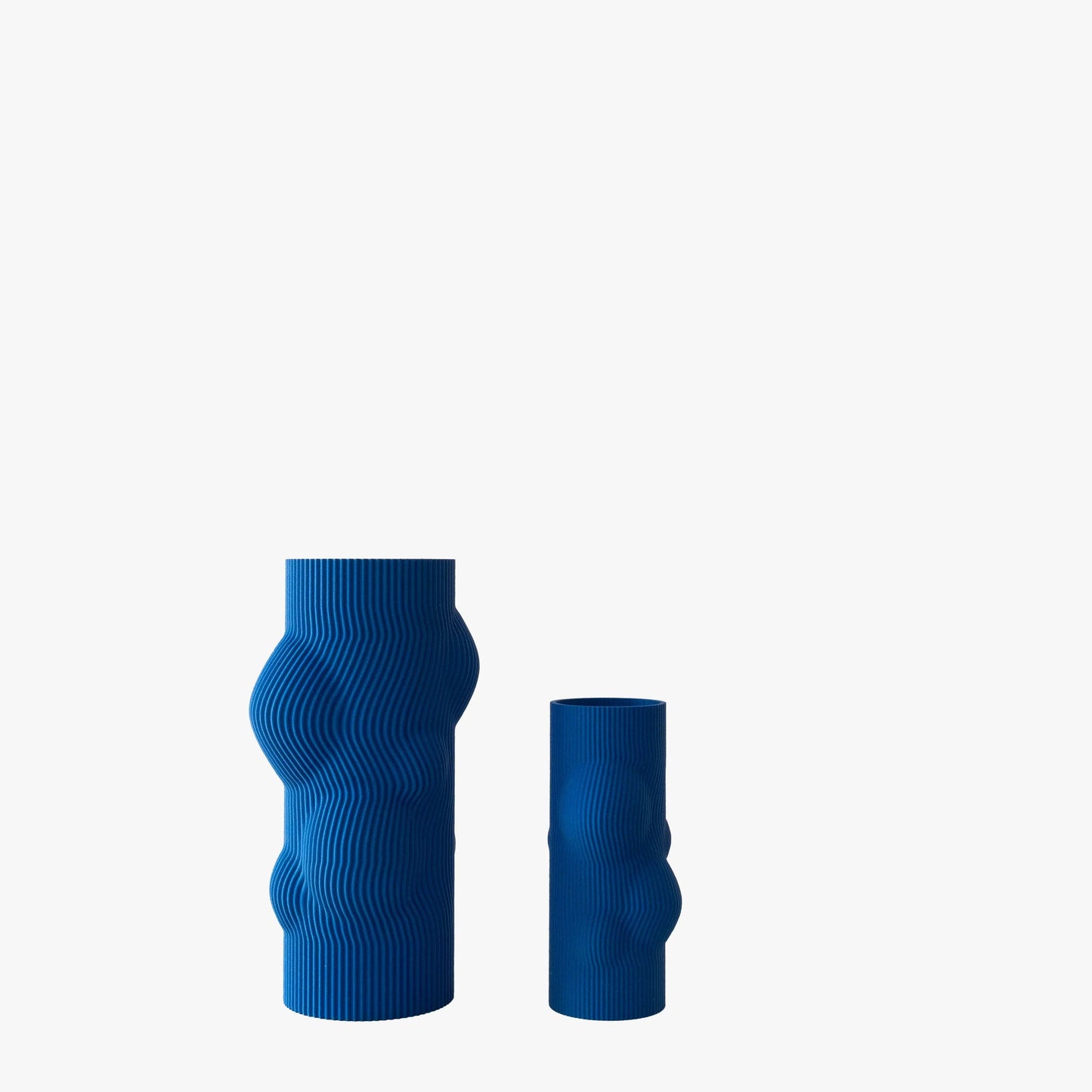 RIPPLE Sculptural Vase | Blue