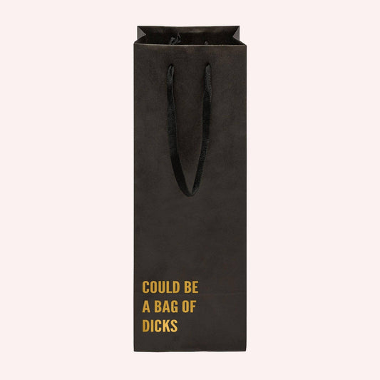 Could Be a Bag of Dicks Funny Wine Gift Bag