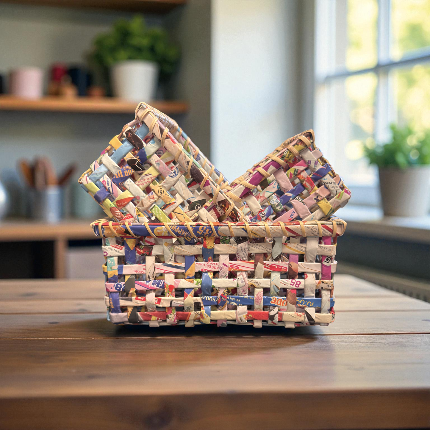 Baskets - Set of 3 - Recycled Paper
