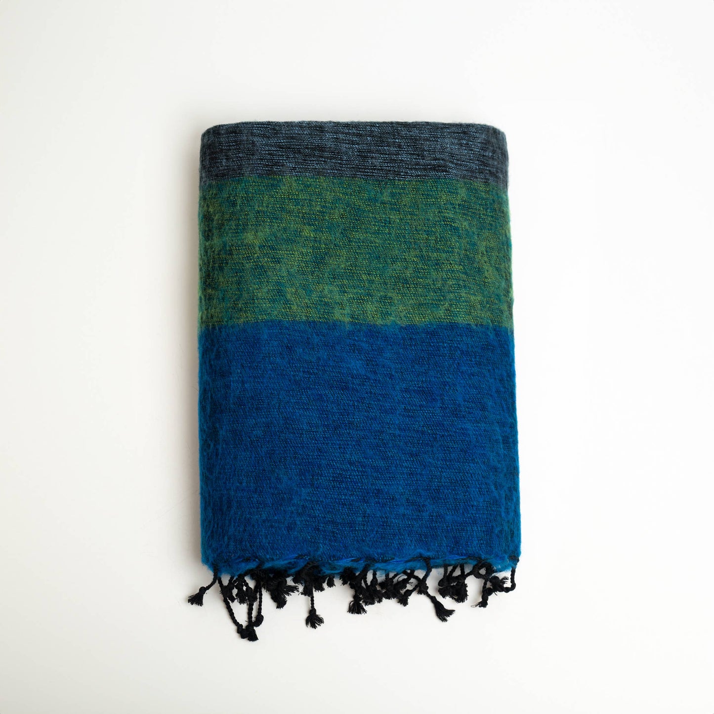 Extra Soft Yak wool Travel Throw Blanket  46"x90" Handmade