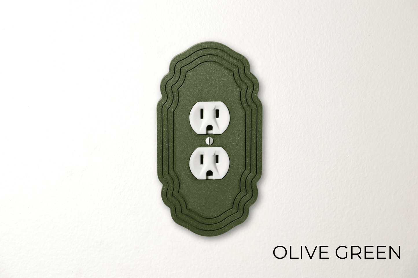 Victorian Heritage Light Switch Cover, Traditional Plate