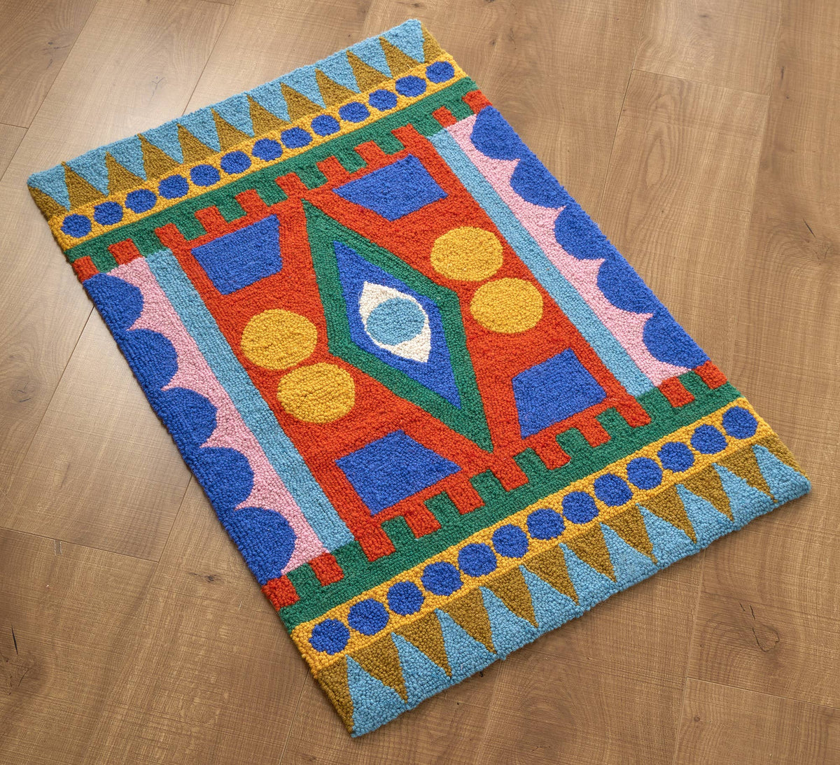 The Eye Hook Rug - Elizabeth Olwen