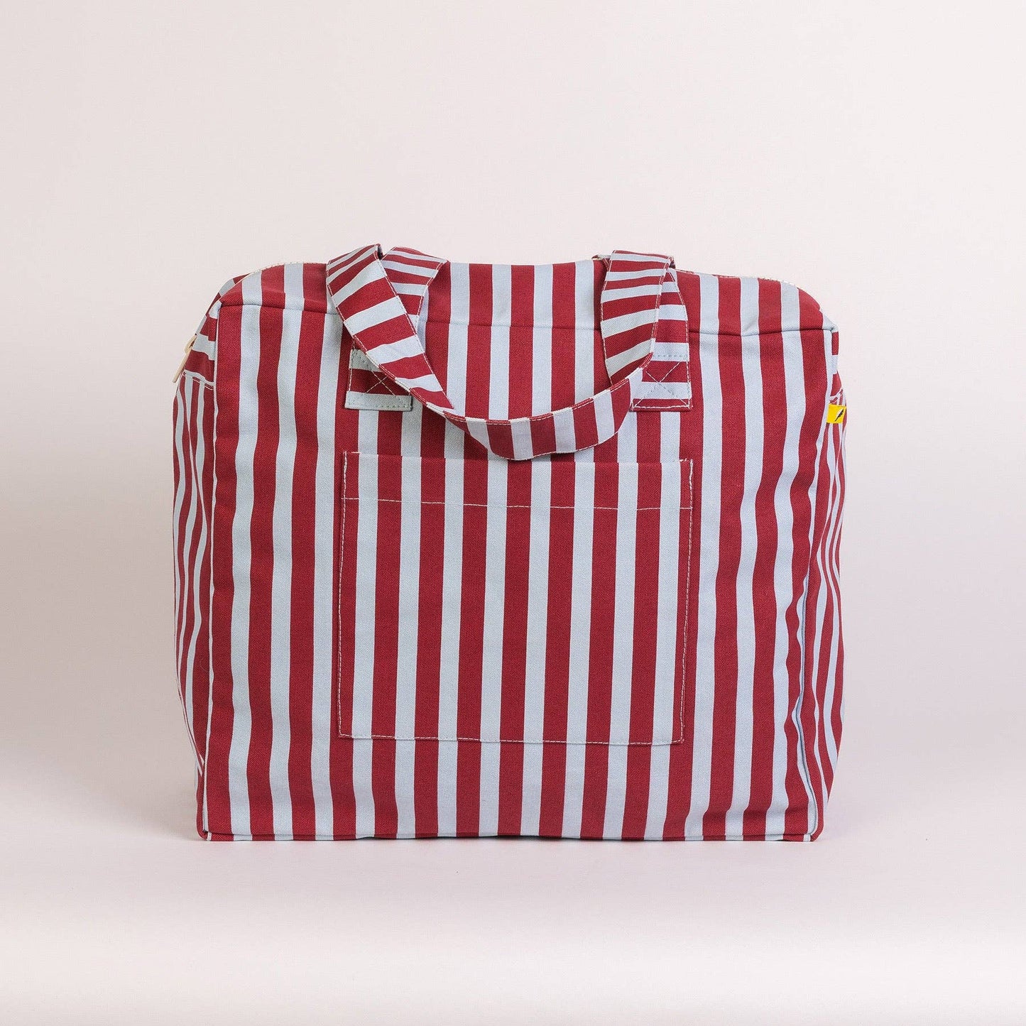 Daytrip Tote - Awning Stripe Chili Pepper