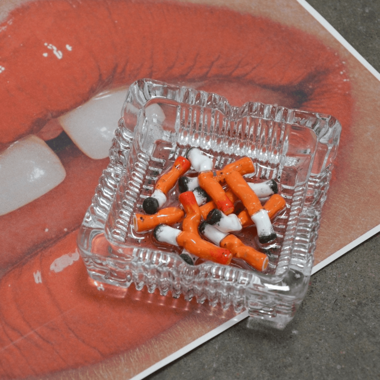 HER BAD HABIT ASHTRAY