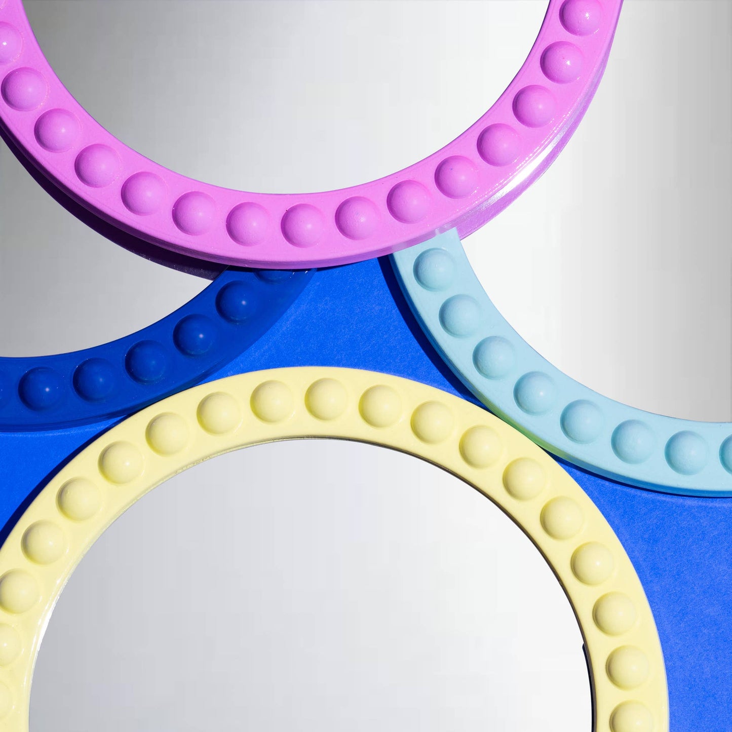 The Peninsula small button frame Cobalt blue