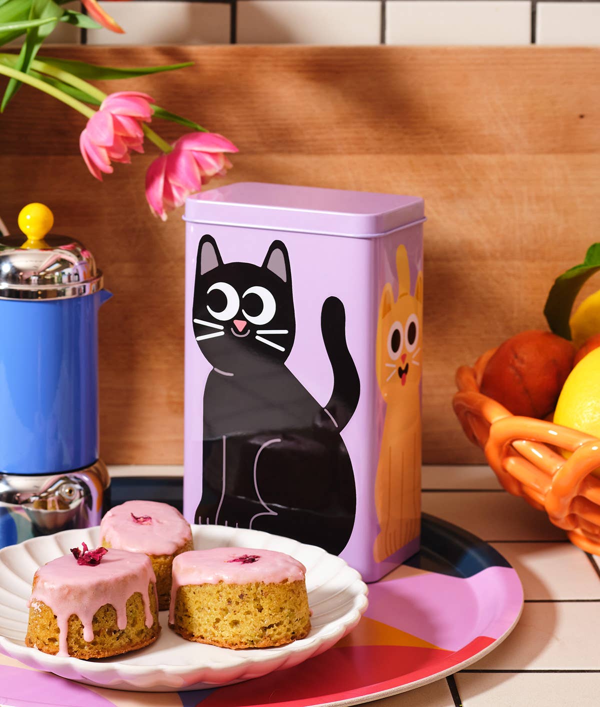 Cat Kitchen Storage Tin