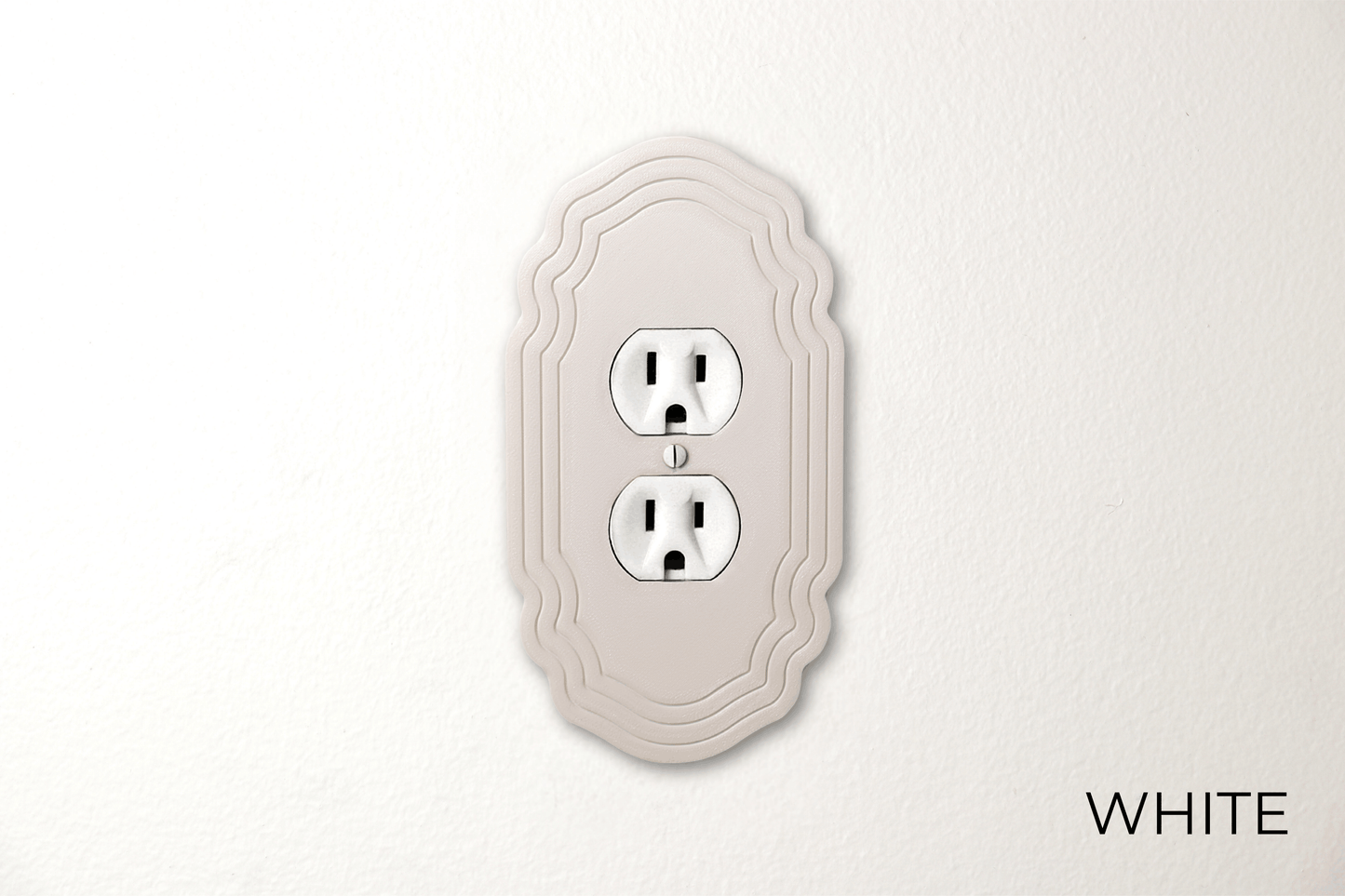 Victorian Heritage Light Switch Cover, Traditional Plate