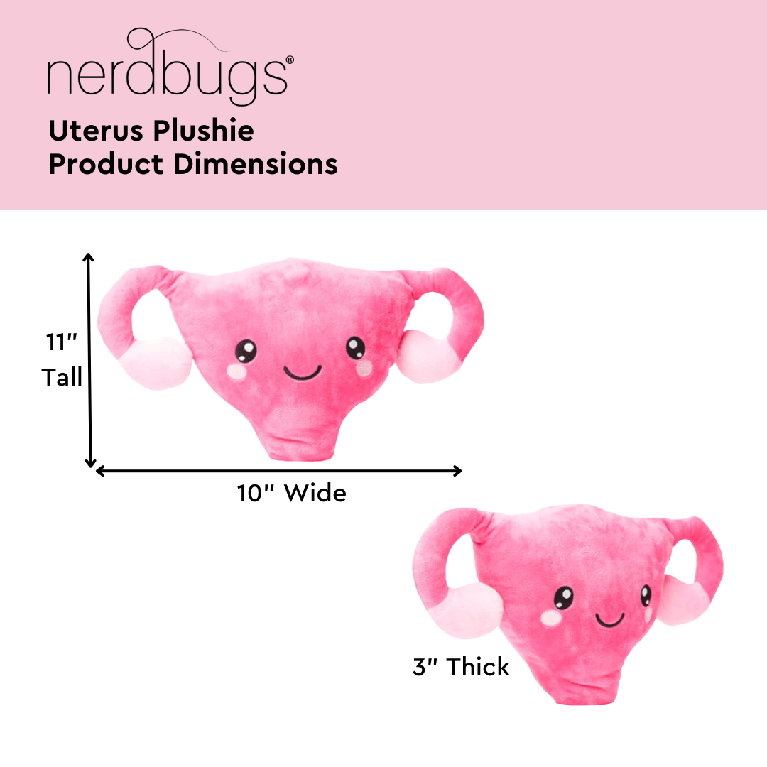 Uterus Plush Organ - Who put the cuter us in uterus?