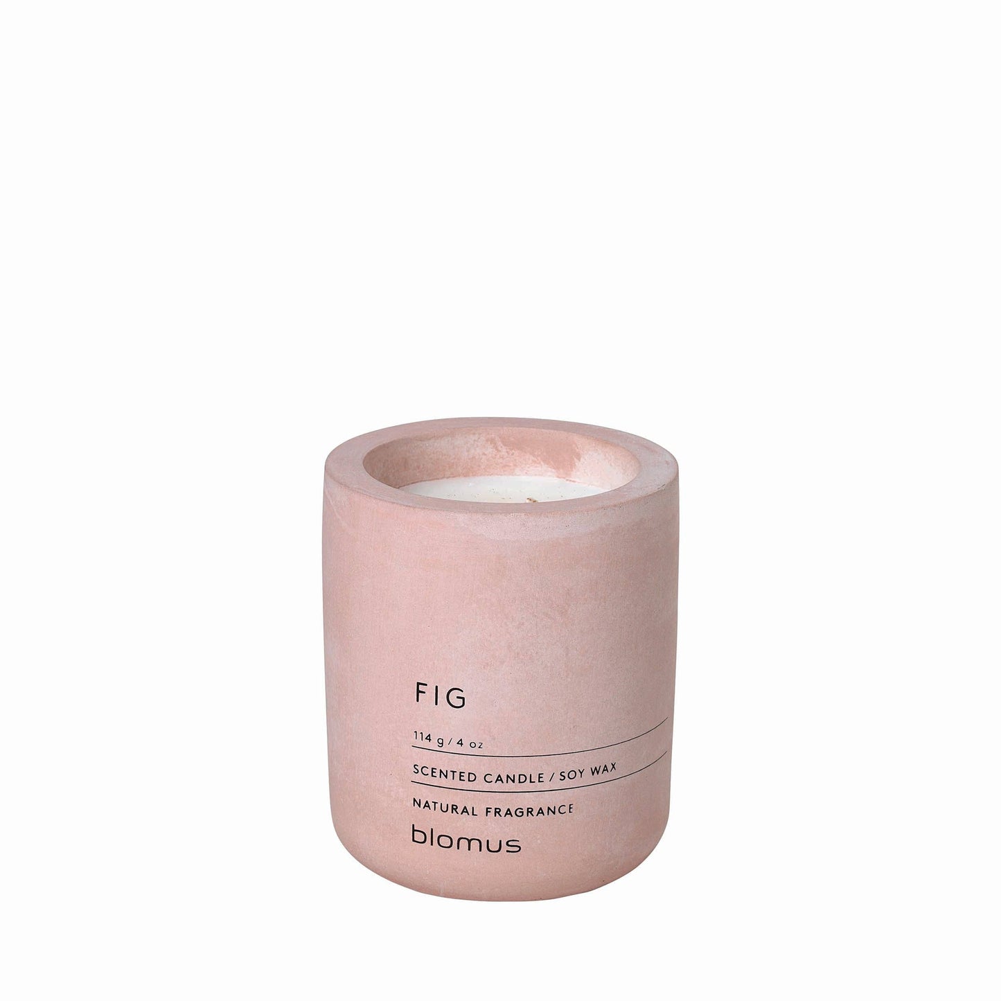 Soy Wax Scented Candle in Concrete Container – Small, 24hr Burn, Multiple Scents