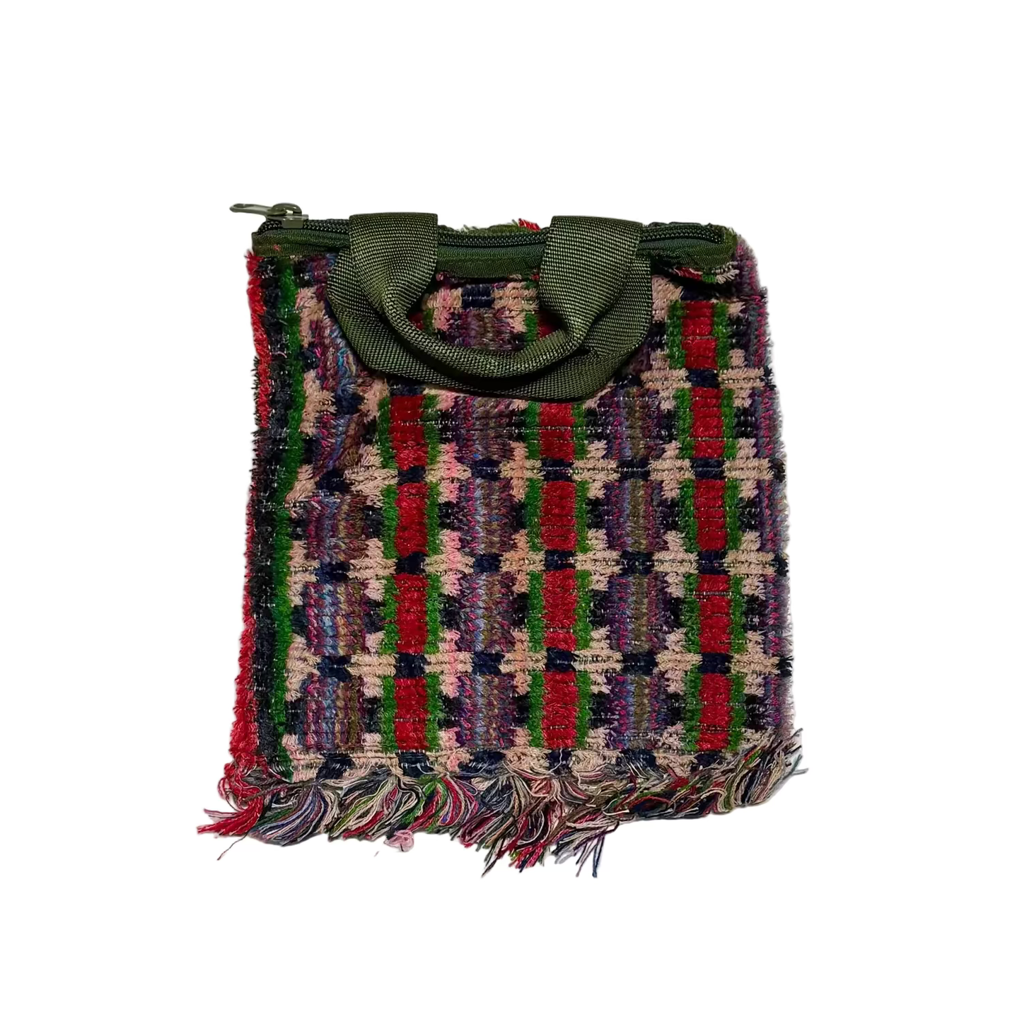 TRUCK SEAT FABRIC SMALL TOTE