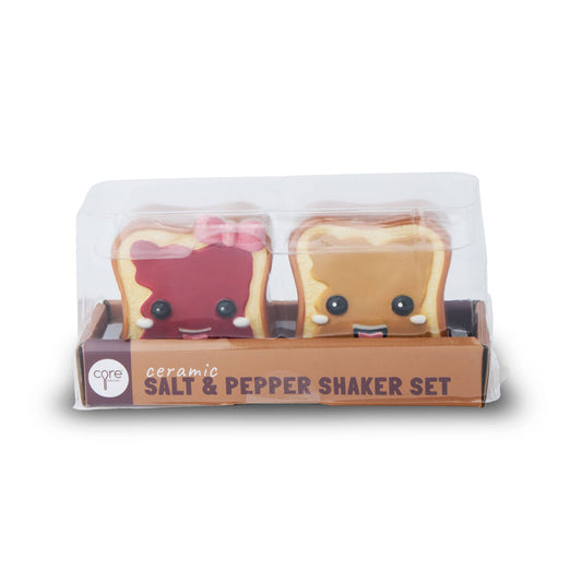 Ceramic S&P Shaker Set - PB & J Duo