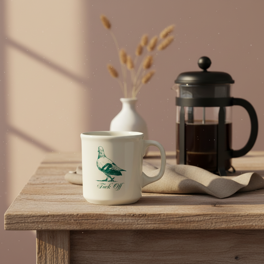Fuck Off Mug Lifestyle